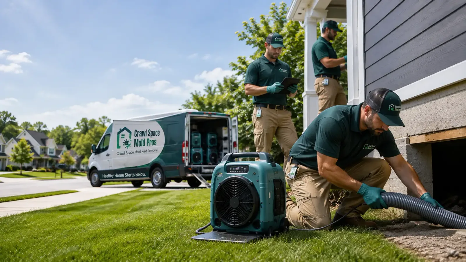 Crawl Space Mold Removal in Thayer, KS